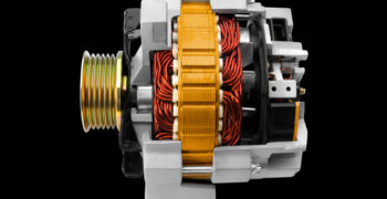How an alternator works cutaway