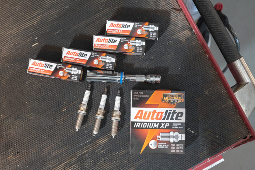 Autolite iridium type spark plugs