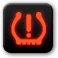 Icon for TPMS (Tire Pressure Monitoring System) light
