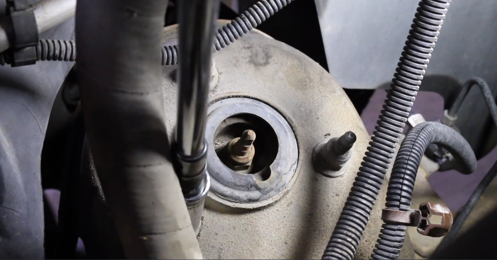 AutoZone How to Replace Shocks Struts on a GMC Sierra step 1