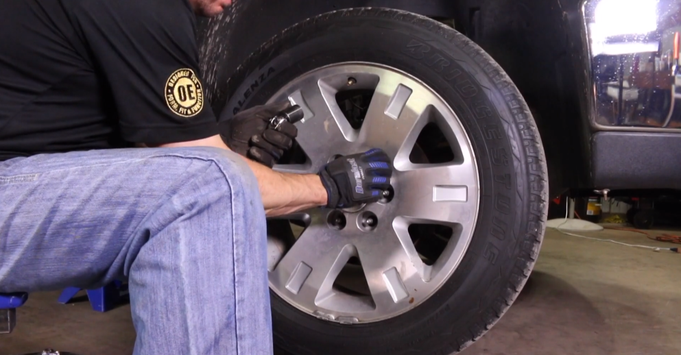 AutoZone How to Replace Shocks Struts on a GMC Sierra step 3