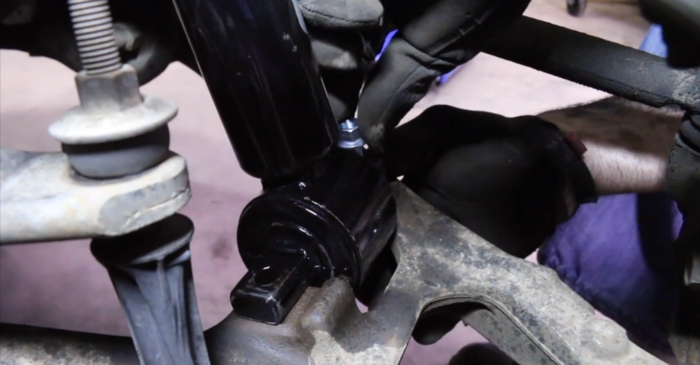 AutoZone How to Replace Shocks Struts on a GMC Sierra step 6