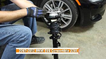 How To Replace Shocks & Struts in a BMW E90 Convertible - AutoZone