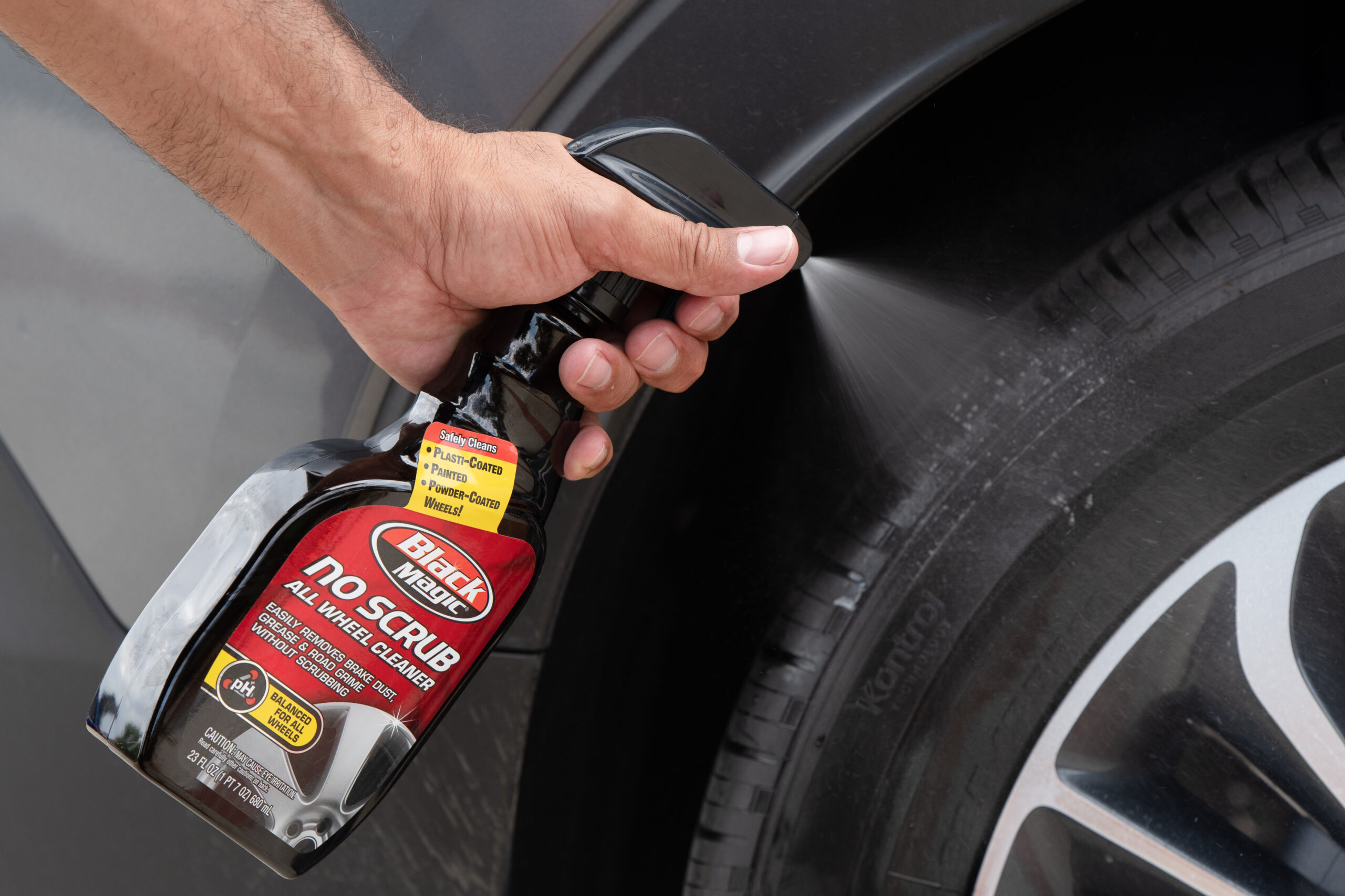 How to remove brake dust from wheel rims autozone